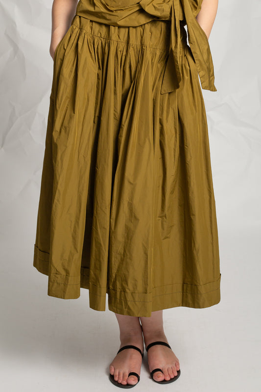 Taffeta skirt J613